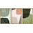 Mid Century Shape Green Tripyth Multicolor Ovals Abstract Mid Century Modern Framed Canvas 3 Pieces Print Wall Decor-90847644-90847642