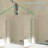 Jraty 39'' W x 55'' H Door Frameless Tub Door in Silver-97780854