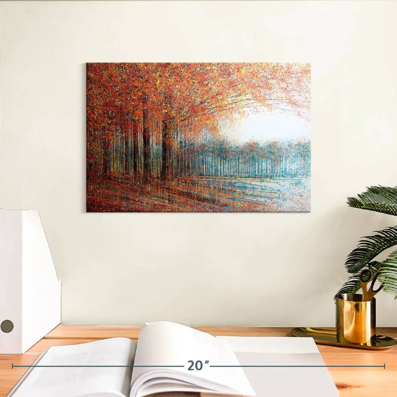 Avery The Red Trees, 8" H x 12" W