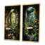 «Bathroom Natures Retreat», 2 pièces sur toile-108611594-108611595