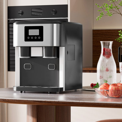 Portable Ice Maker Water Dispenser With 40 Lbs Daily Capacity