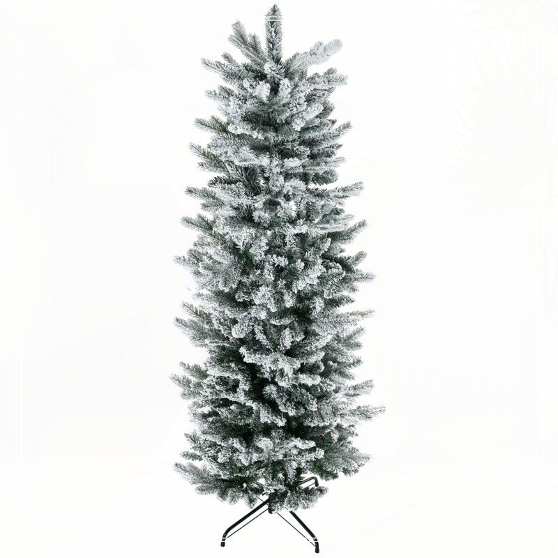 Arbre de Noël artificiel enneigé 6 pi de haut