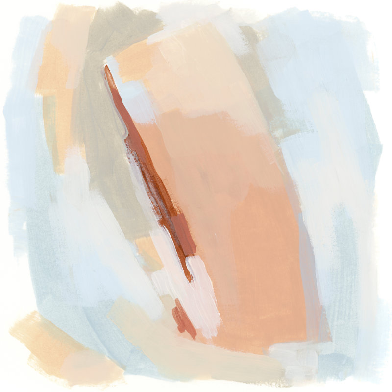 Pastel Swipe I, H 20 po x l 20 po x P 1,25 po