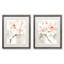 Dogwood Dream I-ensemble de 2 reproductions d’art encadrées sur papier