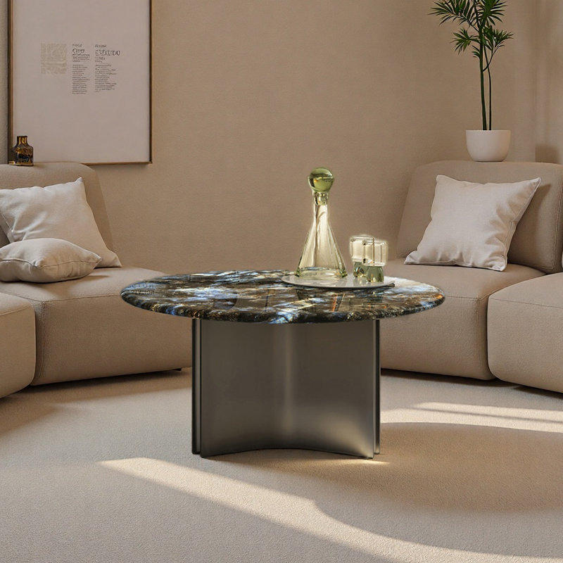 Table basse Luxury, H 14,2 po x L 31,5 po x l 31,5 po