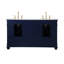 Ensemble de meuble-lavabo double 60 po Lydie-877026567-881145654