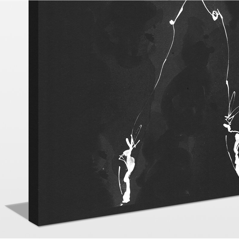 «Dancer», impression, Toile tendue, H 40 po x l 24 po x P 1,5 po