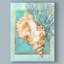 «Conch Shell and Coral», reproduction de peinture acrylique sur toile tendue-33521654