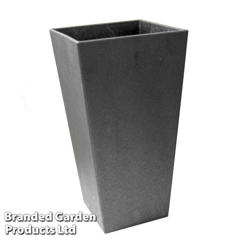 Marview Plant Pot 70cm (x2), Slate, 35Cm H x 35Cm W x 71Cm D