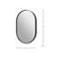 Donna Metal Flat Wall Mirror-466296305