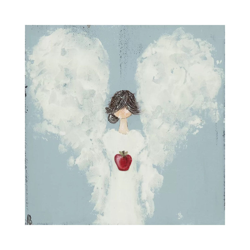 Teacher Angel by Ashley Bradley - Single Picture Frame Square Print on Canvas, 66.04 cm H x 66.04 cm W x 1.91 cm D