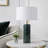 22.4" Modern Marble Table Lamp