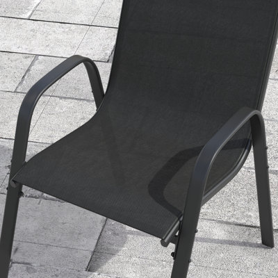 Chaise de salle à manger d'extérieur