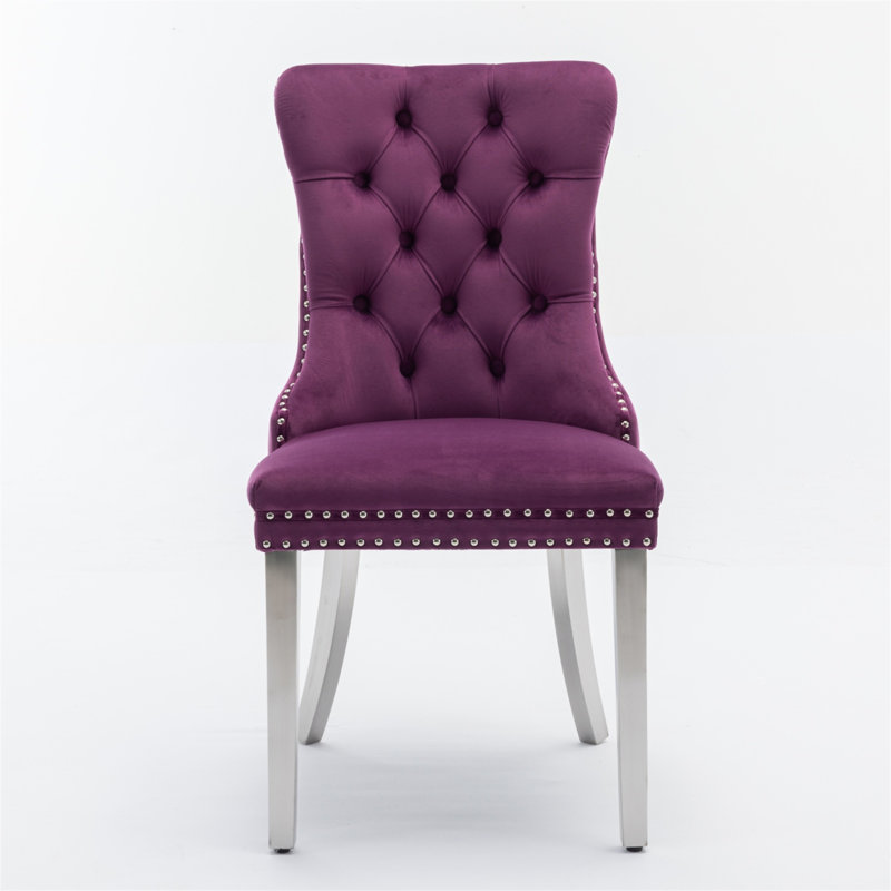 Chaise de salle à manger, Mauve