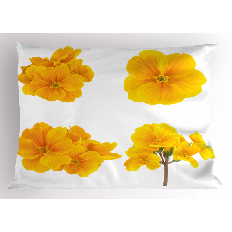 Star Polyester Floral Sham Set, King