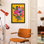 Fleurs éclectiques - reproduction d'art murale - affiche de galerie