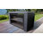 Larrissa Rectangular Glass Outdoor Bar Table