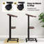 Pupitre mobile à hauteur réglable de 40,5 po à 49 po Rolling Podium Stand