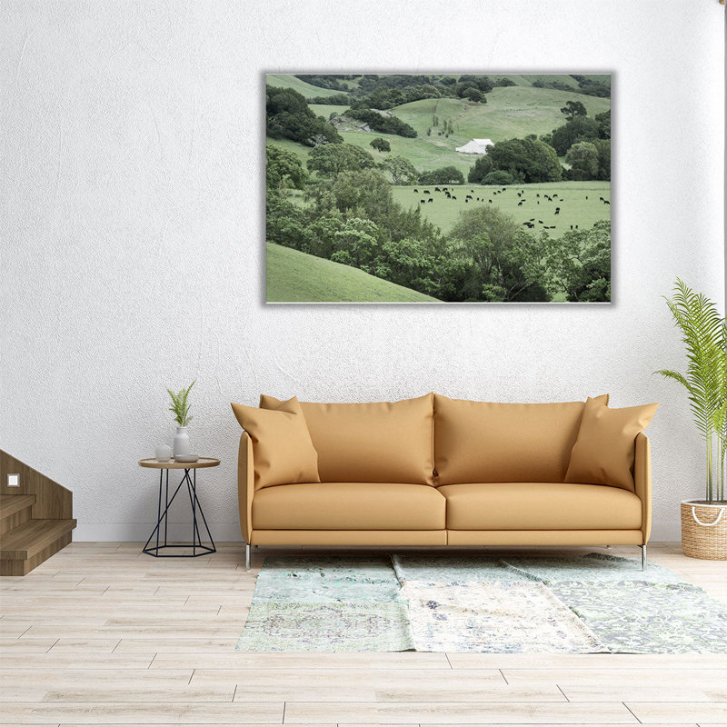 Marin California Ranch - reproduction d'art sur toile, H 20 po x l 30 po