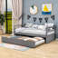 Lit de jour en bois avec couchette Emorie-690386497