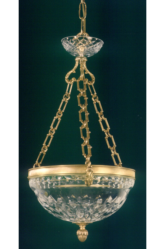 Cowie 3 - Light Bowl Pendant, Antique Silver