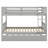 Detachable Wood Bunk Bed With Trundle, Converts To Two Beds, Space-Saving Design-1699227284