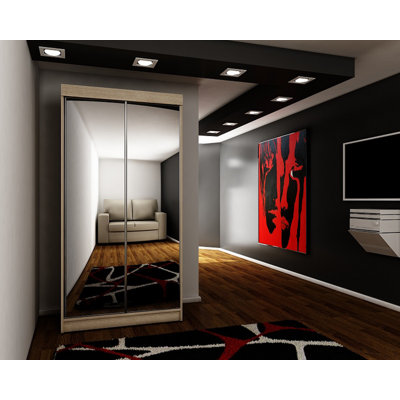 Tesfai 2 Door Wardrobe