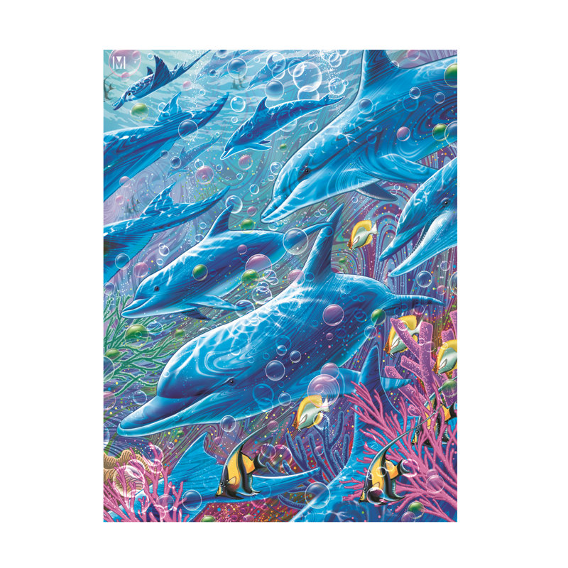 Michael David Ward Ocean Magic Canvas Art, 35" H x 47" W