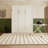 Wall Mounted Murphy Bed with Separate Manual Height Adjustable Desk, Space Saving Foldable Wall Bed & Computer Desk