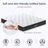 King Size Mattress,10 Inch Hybrid Mattress, Individually Pocketed Innerspring, Medium Firm