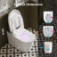 Toilette allongée et silencieuse Yulika Smart