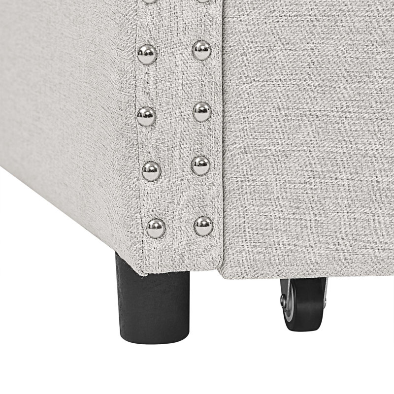 Nerland Upholstered Daybed, Twin, Beige
