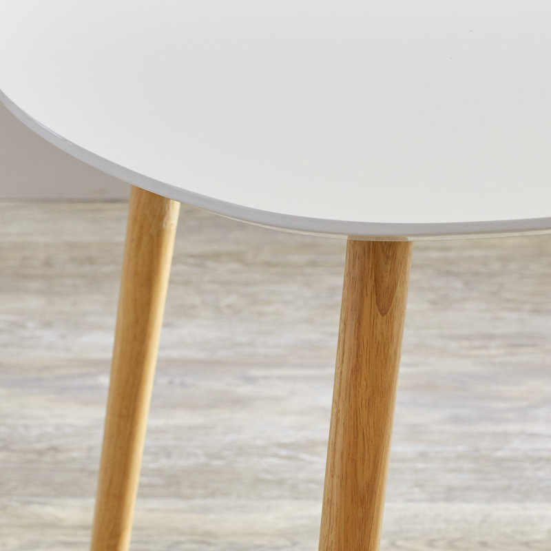 Asten End Table, White