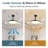 Retractable Ceiling Fans With Lights,42 Inch Ceiling Fan With Light And Remote Control,Flush Mount,DC Reversible,3CCT,Low Noise, Ceiling Fan For Bedroom,Living Room,Kitchen,Indoor-1886889187