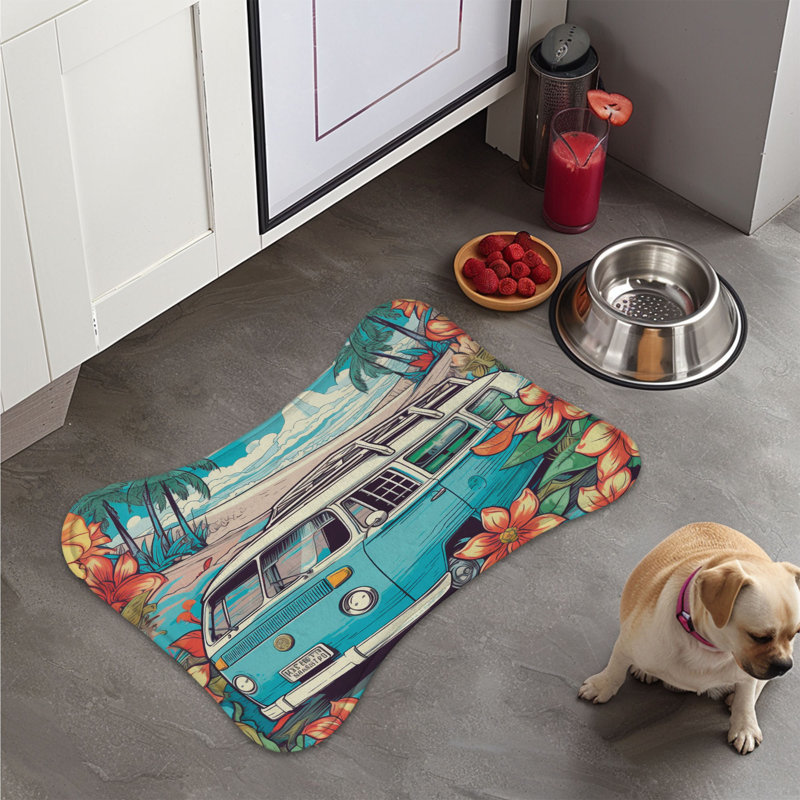 Tapis Tropical - 1 pièce, XL (18 po)