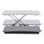 Adjustable Metal Base Standing Desk Converter