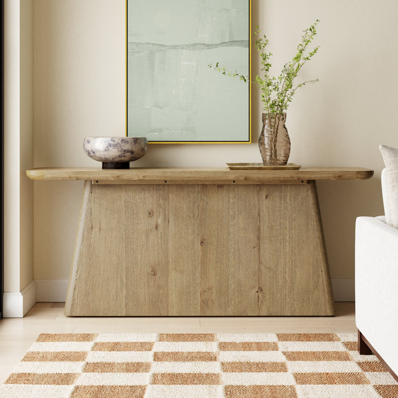 Lowell 72'' Console Table, Light Brown