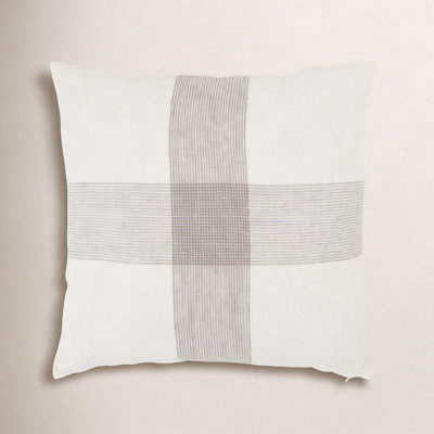 Tibbs Plaid Linen Pillow Cover