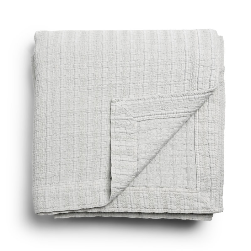Dune Woven Bedding Coverlet, Clay, King Coverlet / Bedspread