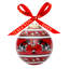 3.15'' Handmade Bone China Ball Ornament