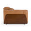 Sandstone - Modern Brown Leather Sofa W/ 2 Electric Recliners