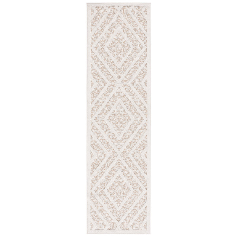 Tapis d'intérieur / extérieur à motif géométrique à performance globale MSR218 Martha Stewart
