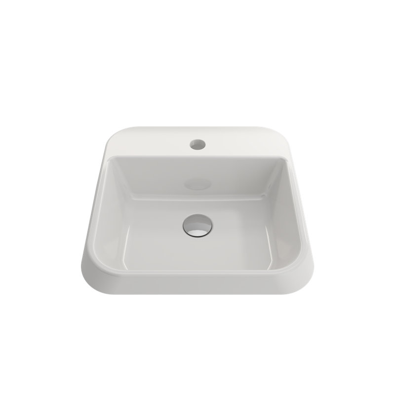 Firenze 20'' L Bathroom Sink, White