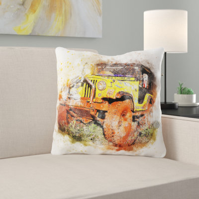  Car Throw Pillow