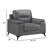 Faux Leather Club Chair-98556951