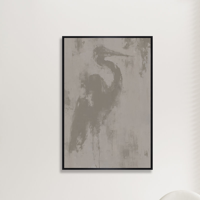 Heron Form I Painting by Ann Duffy