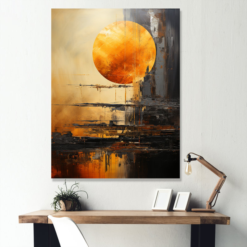 «Jupiter Topaz Titan», impression sur toile, Toile tendue, H 32 po x l 24 po x P 1 po