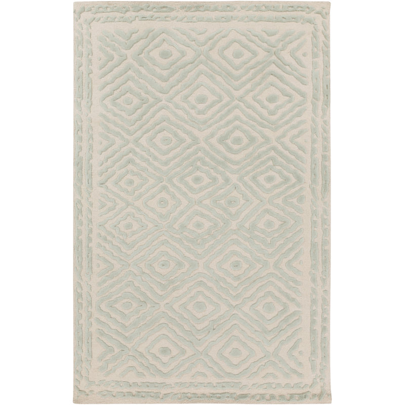 Sala Wool Geometric Indoor Rug, Rectangle 3'3" x 5'3"