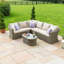 Mombert Large Rattan Corner Sofa Group - with Armchair-37852209