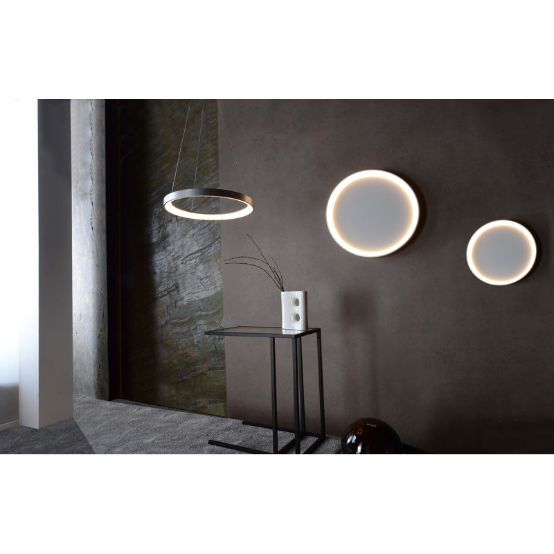 Mirach LED Flush Mount, Silver-colored